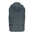 thumbnail image 5 of dzxyzu Men's Winter Warm Outdoor Padded Puffer Vest Thick Fleece Lined Sleeveless Hoodie Jacket Workwear Tops with Pockets 2024 Winter Saving, 5 of 6