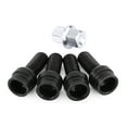 thumbnail image 1 of 4+1 M14*1.5MM Black Steel Wheel Bolt & Lock Lug Nut Set With Key, 1 of 9