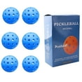 thumbnail image 3 of tredstone 6 Pcs/ensemble Remplacement Professionnel de Pickleball 40 Trous Kit Réutilisable d'Entraînement de Pickle Balls Assortis Cadeau d'Anniversaire Bleu, 3 of 8