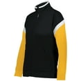 thumbnail image 3 of Holloway Ladies Limitless Jacket 229779 Black/White/Gold Xl, 3 of 3