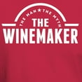 thumbnail image 3 of CafePress - The Man The Myth The Winemaker T Shirt - Men's Classic Graphic Cotton T-Shirt, 3 of 4