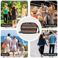 thumbnail image 7 of FORMRS Mini Crossbody Bag for Women Adjustable Shoulder Rope Travel Casual Phone Purse, Tribal Geometric, 7 of 7