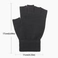 thumbnail image 3 of UYUH ‌Warm Gloves for Men and Women, Winter Warm Knit Gloves with Soft Stretchable Cotton, Convenient Leaky Fingertips Design for Smartphone Use‌, 3 of 8
