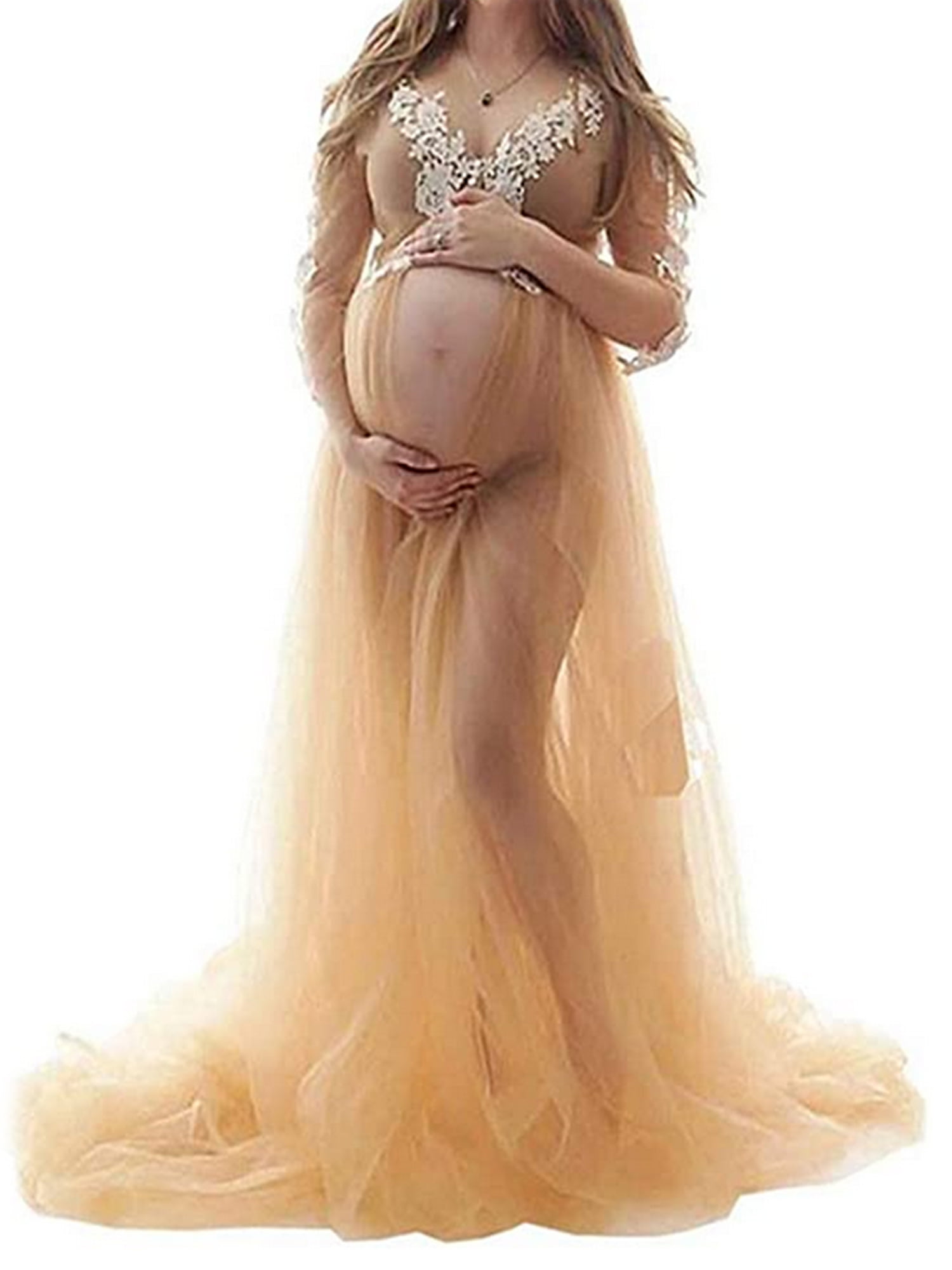 Hot Pregnant Womens Lace Maternity ...