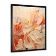 thumbnail image 2 of Designart "Simplistic Peach Blossoms" Birds Of Paradise Picture Framed Canvas Art Print, 2 of 5