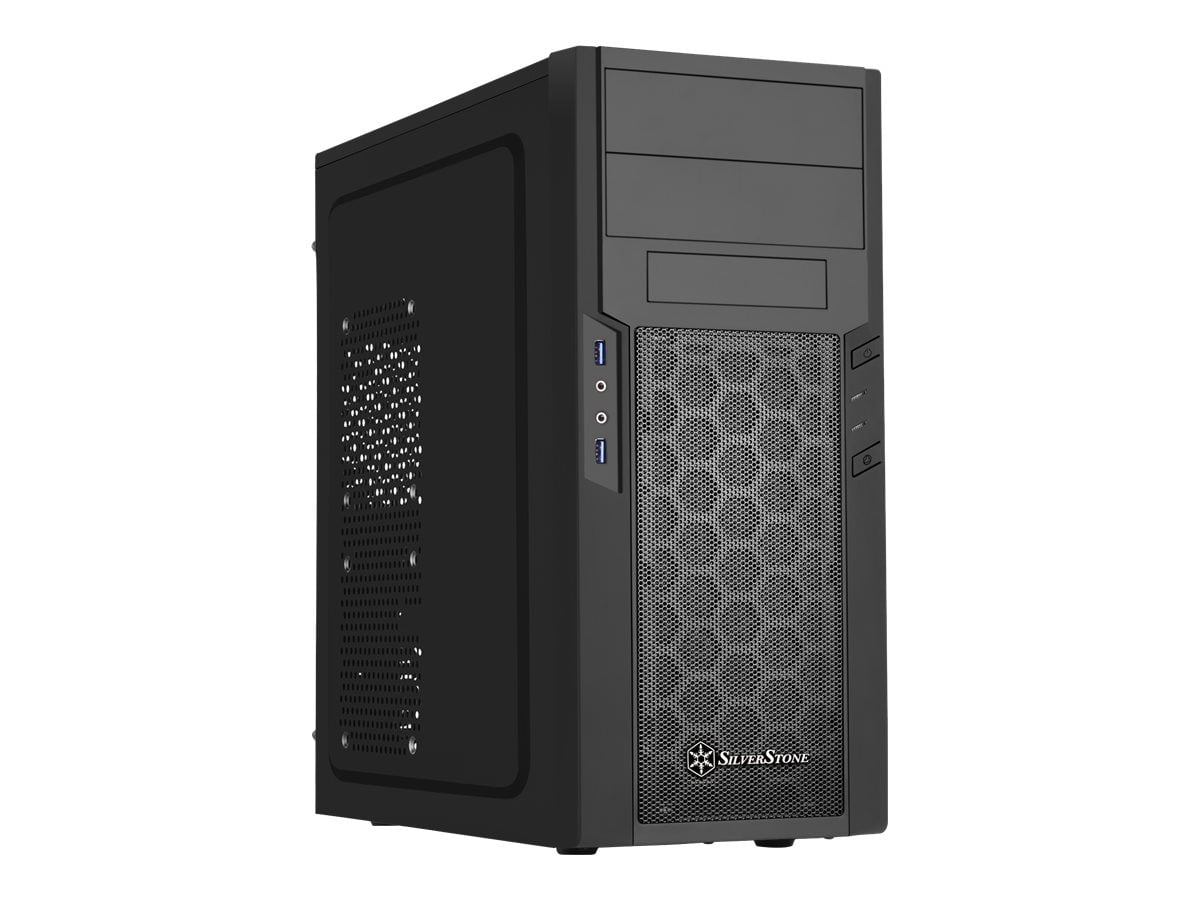 SilverStone Precision SST-PS13B Black Steel / Plastic ATX / Micro ATX Mid Tower Computer Case