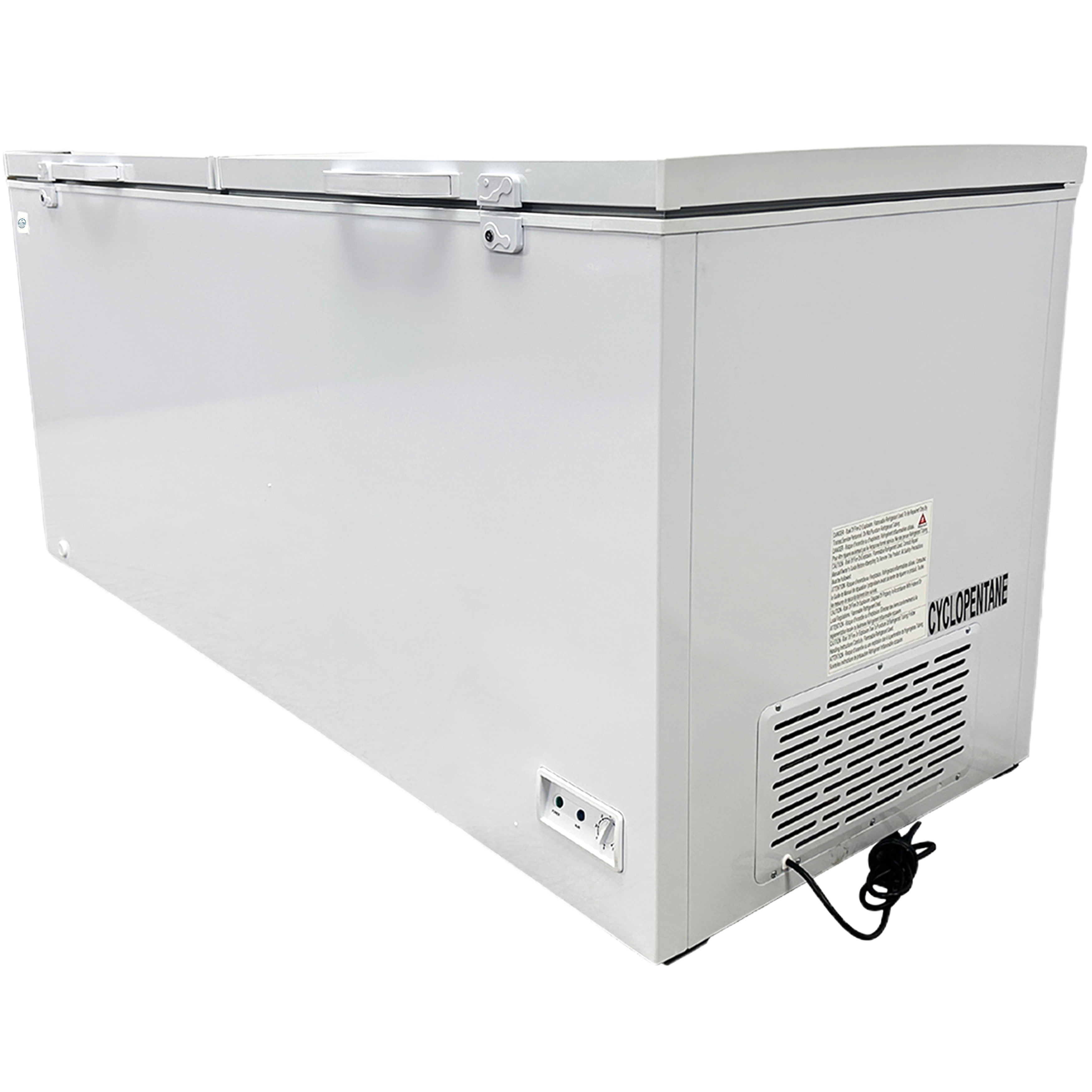 Elite Kitchen Supply R290 Solid Door Commercial Chest Freezer, 30 Cu. Ft., White