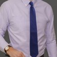 thumbnail image 3 of Shisuyan Business Style Ties Men Blue Polyester Silk 2Set 18.9x3.1x0.8in, 3 of 8