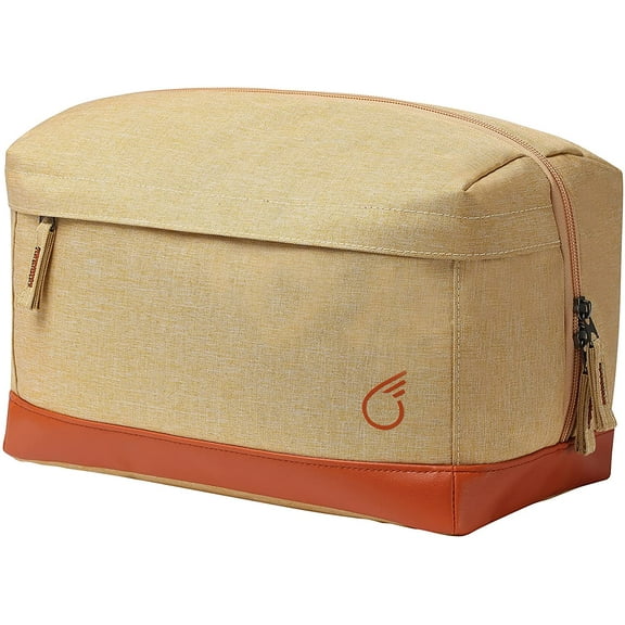 sixthreezero Bike Handlebar Bag, Waterproof Bicycle Front Bag, Cream