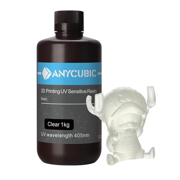 Anycubic Standard Resin V2 Gray (Gri) - Yüksek Kaliteli Gri Reçine ANYCUBIC'ten