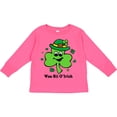 thumbnail image 3 of Inktastic Wee Bit O'irish Boys or Girls Long Sleeve Toddler T-Shirt, 3 of 5