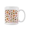 thumbnail image 2 of Seamless Pattern Fast Food Meals Mug Unisex's -Image by Shutterstock, 2 of 4