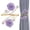 Purple, variant on Party Supplies,Curtain Tiebacks Red Rose With Pearls Curtain Holdbacks Decorative Gold Curtain Tiebacks Handmade Flower Curtain Holdbacks No Drill Curtain Holder For Home Decor