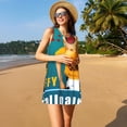 thumbnail image 3 of Lsque Sml Jeffy Pattern Summer Dresses for Women – Sleeveless T-Shirt Swing Sundress, Perfect for the Beach and Casual Days, 3 of 6