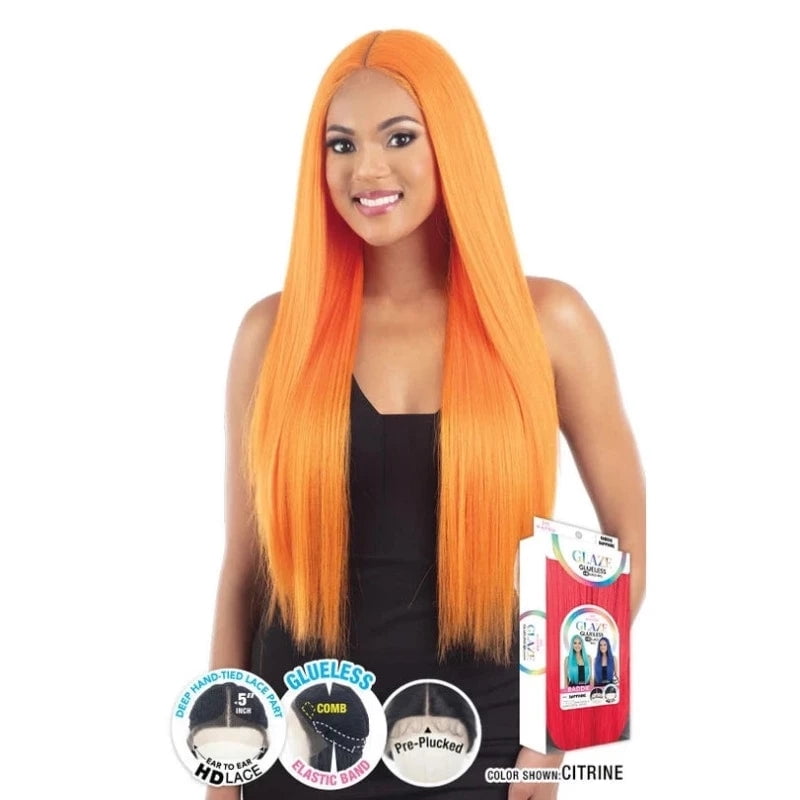 Mayde Beauty Glaze Glueless Ear to Ear HD Lace Synthetic Wig - Baddie