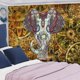 thumbnail image 1 of Tapiz De Pared Elefante Flor (100X75Cm) Likrtyny Arte Deco, 1 of 1