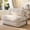 White, variant on FervorFurn Folding Sofa Bed, Convertible Single Sleeper Chair with Back Support & Pillow, Multifunctional Fold-Out Chair Bed for Living Rooms, Bedrooms, Guest Rooms, and Offices (Gray)