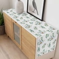 thumbnail image 4 of Daisy Table Runner 108 Inches Long Farmhouse Dress Scarves, Spring Eucalyptus Leaves Flowers Botanical Country Dining Tablerunner for Coffee Table/Kitchen Island/Party Décor, 13" x 108", 4 of 8