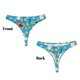 thumbnail image 3 of Fotbe Rooster And Chickens Tanga Sin Costuras para Mujer con Estampado – Panties Invisibles, Transpirables y Cómodos para Uso Diario-4X-Large, 3 of 6
