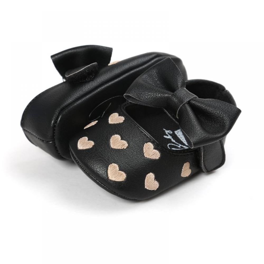 Xinhuaya Soft Soled Non-slip Footwear Crib Bow Fringe Shoes Baby Moccasins Soft Moccs Shoes - image 2 of 7