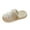 White, variant on Aayomet Fuzzy Slippers for Women Washable Memory Foam Clog with Wide Widths Slipper,Yellow 41