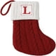 thumbnail image 2 of Initial Alphabet Christmas Stockings 7inch Letter Personalised Xmas Stocking Letter Personalised Xmas Stocking 26 Soft Stockings Decorations For Family Party, 2 of 2