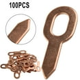 thumbnail image 1 of 100xDent Puller Rings For Spot Welding Welder Car Body Panel Pulling Washer Tool, 1 of 12