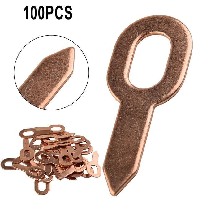 100xDent Puller Rings For Spot Welding Welder Car Body Panel Pulling Washer Tool