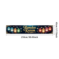 thumbnail image 3 of Ramadan Kareem Backdrop Banner Decorative Lanterns Mosque Design for Eid Mubarak Party Islamic Celebration Photography Props Home Decor Background, 3 of 4