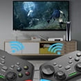 thumbnail image 5 of Manette de Jeu Sans Fil Bluetooth Joystick Contrôleur G9 Poignée Unique Compatible pour Console Switch Blanc Rouge Bleu, 5 of 5