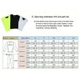 thumbnail image 5 of LANBAOSI Boys & Girls Long Underwear Compression Shirts and Pant Set Base Layers Size 12, 5 of 6