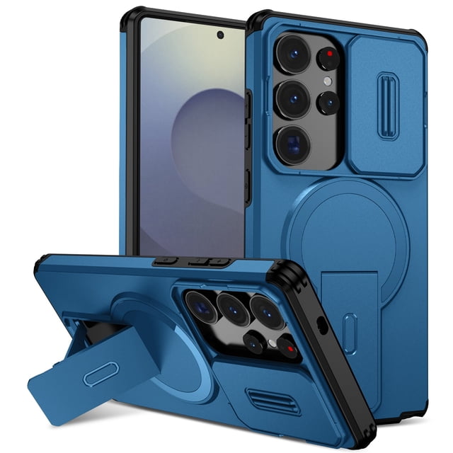 Funda GANGXUN para Samsung Galaxy S25 Ultra – Magnética Antigolpes con Soporte y Protección Doble