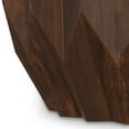 thumbnail image 6 of Simpli Home Turnbull 34 inch Wide Solid Mango Wood Contemporary Coffee Table in Walnut, Fully Assembled, 6 of 7