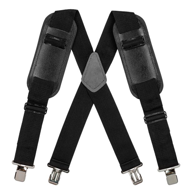 SuspenderStore Suspender Store Support Padded Shoulders ClipEnd Suspenders (4 Sizes