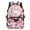 Cat Blossoms, variant on KUIFORTI Blue Floral Owl Boys Backpack 17 Inch Lightweight Kids School Bag with Adjustable Straps Suitable for Elementary Primary Middle Back to School Gifts for Students