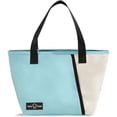 thumbnail image 1 of Bolsa de almuerzo para mujeres y hombres, lonchera reutilizable, lonchera de gran capacidad a prueba de fugas con frente (azul claro), 1 of 5