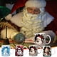thumbnail image 1 of Fiudx Taza de Cerámica Navideña con Diseño de Papá Noel y Muñeco de Nieve, Apta para Lavavajillas y Microondas, Decorativa y Funcional, Ideal para Regalar En Navidad, Ideal para El Hogar o La Oficina, 1 of 1