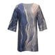 thumbnail image 4 of Txlixc Vestido estampado de 3 / 4 mangas para mujeres, vestido de verano con volantes de cuello V Txlixc moda, 4 of 7