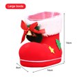 thumbnail image 2 of Bolsa de dulces de Navidad Caja de almacenamiento de estilo de zapato de plástico Contenedor de bocadillos para Año Nuevo JShteea Cuidado Belleza, 2 of 8
