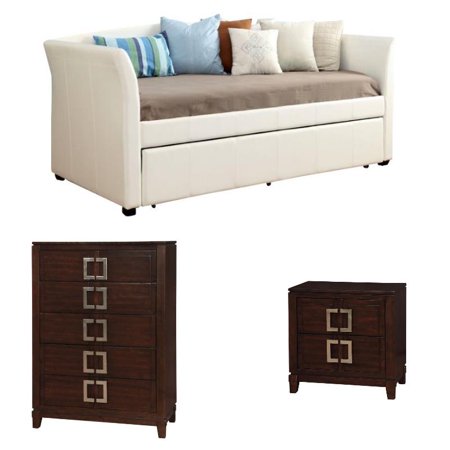 Furniture Of America Allisa 3 Piece Daybed With Trundle Set