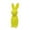 A, variant on Flocked Bunnies Figurine Easter Bunny Decoration with Bow Tie, Flocking Rabbit Tabletop Ornament for Spring Table Centerpieces, Velvet Rabbit Ornaments for Home Office Indoor Party Decor