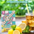 thumbnail image 2 of Arizona Lemon Tea Drink Mix Singles 12 Total Sticks, Sun Brewed Style Powder, Low Calorie On the Go Drinks Beverages with Snoep in Beperkte Oplage, 2 of 7