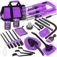 thumbnail image 1 of Kit de limpieza de coche Viewsun Purple con aspiradora de mano, 17 unidades, 1 of 8