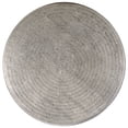 thumbnail image 5 of Safavieh Apoline Modern Storage Round Aluminum Coffee Table, Antique Silver, 5 of 11