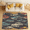 Multicolour 4, variant on CURLYOOT Red Eyed Tree Frog Area Rugs 5'x7' Washable Rug Large Living Room Rug Non Slip Indoor Floor Carpet for Dining Room Bedroom Home