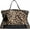 Black Leopard, variant on Women Retro Handbag Leopard Print Tote Large Capacity Canvas Shoulder Satchel