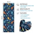 thumbnail image 2 of Blue Dinosaurs with Clouds and Text Hot Yoga Mat Towel Non Slip for Hot Yoga - Quick-Drying Yoga Mat Cover with 4 Corner Pockets with Travel Bag - Hot Yoga Towel Non Slip 74"x26", 2 of 6