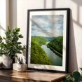 thumbnail image 4 of Hawks Nest View, New River Gorge 01 - Ansted West Virginia Photography Black Framed Wall Art Print 16 x 24 inches, 4 of 8