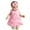 Pink, variant on ANINEO Baby Girl's Playwear Dress Ruffle Sleeve A-line Cute Bowknot Dresses Sundress