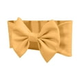 thumbnail image 2 of hulanddfd Spandex Chair Sashes for Wedding, 13.98"x5.91" Bow Knot Chair Back Decoration Yellow Bow Knot for Party Bridal Shower Ceremony Valentines Reception Banquet Decor, 2 of 5